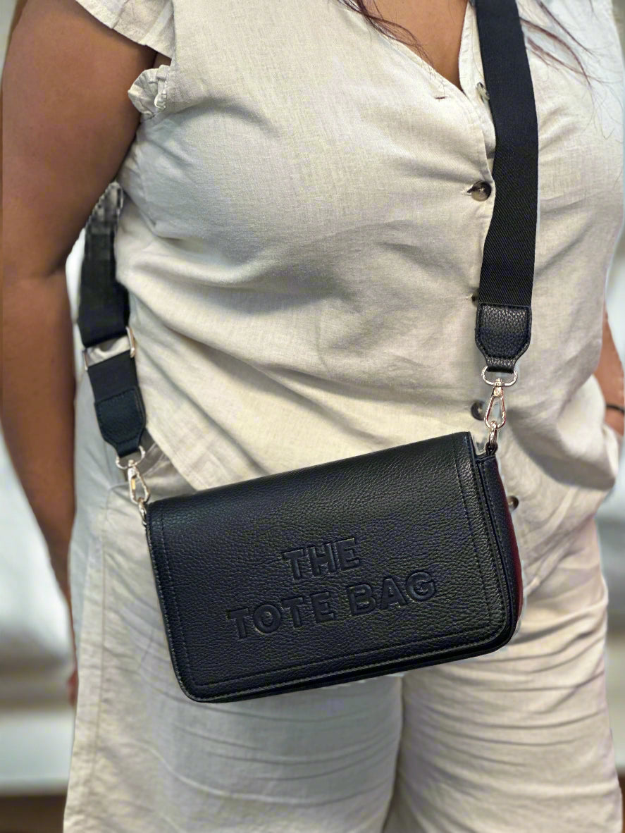MJ FLAP-OVER TOTE HANDBAG