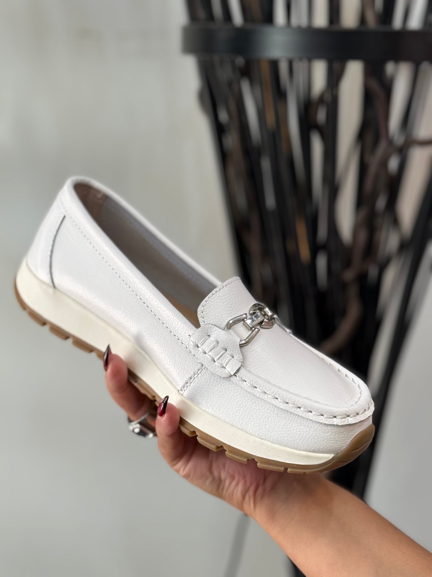 IPANEMA-LEATHER WEDGE LOAFER