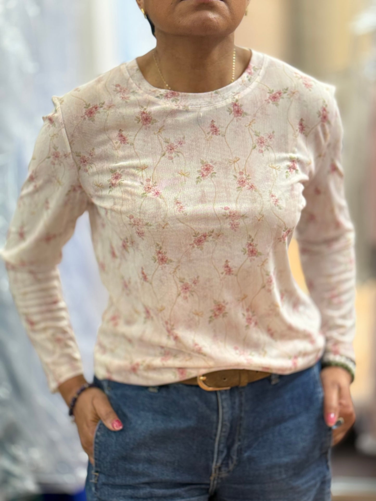 DEMI- PRINTED MESH TOP