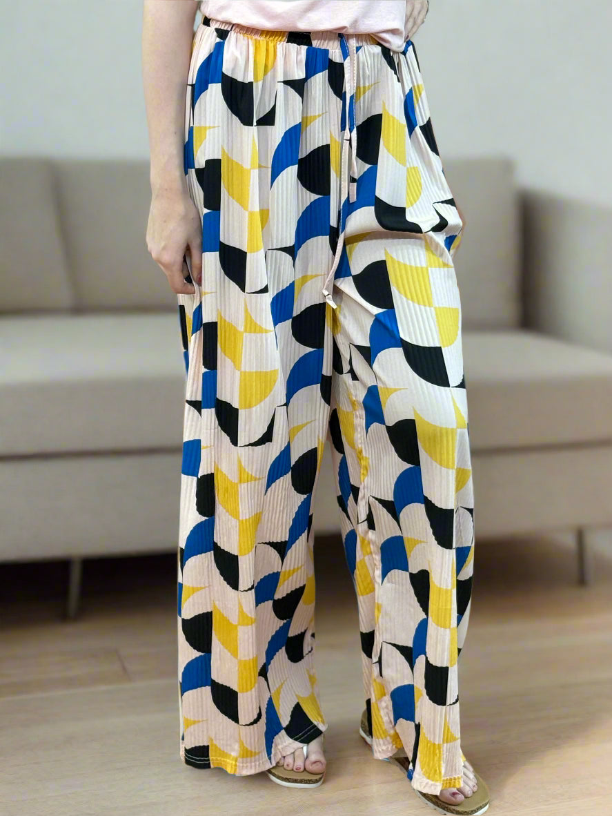 HAVANA- GEO PRINT TROUSER