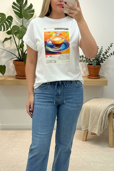 KIZZY-SLOGAN TEE-