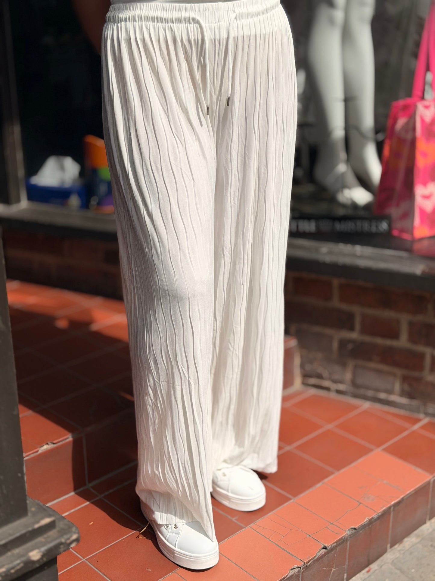 HAVANA- CRINKLE WAVE TROUSER