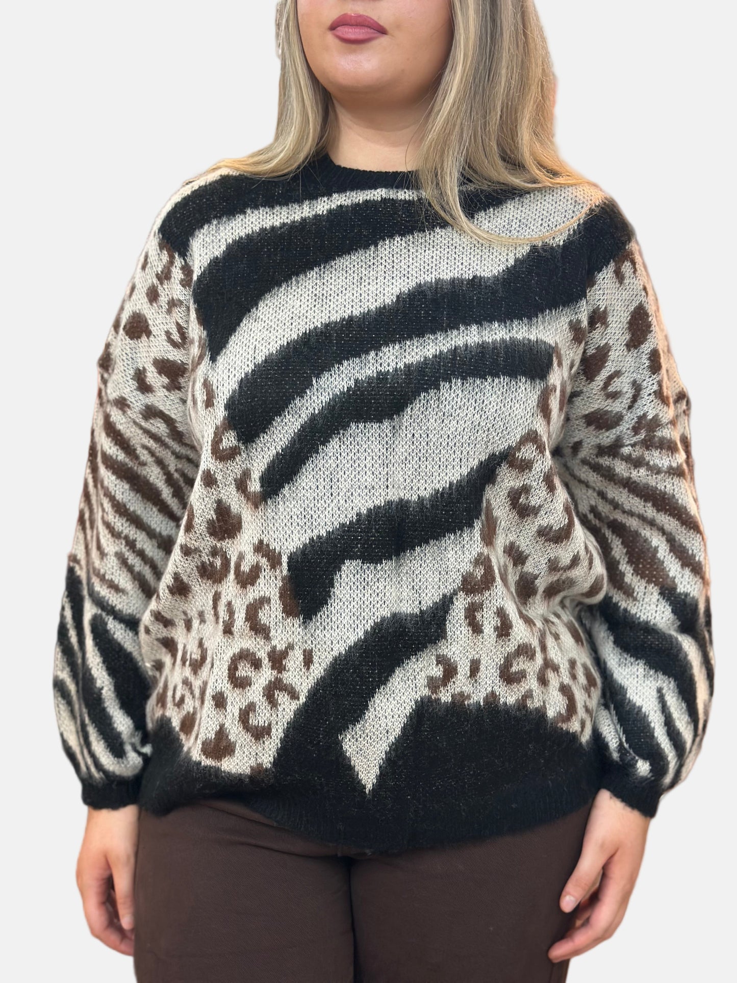 HARRIE- ANIMAL KNITTED JUMPER