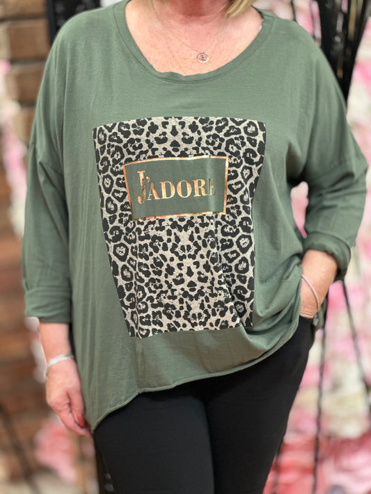 J'ADORE OS TEE TOP