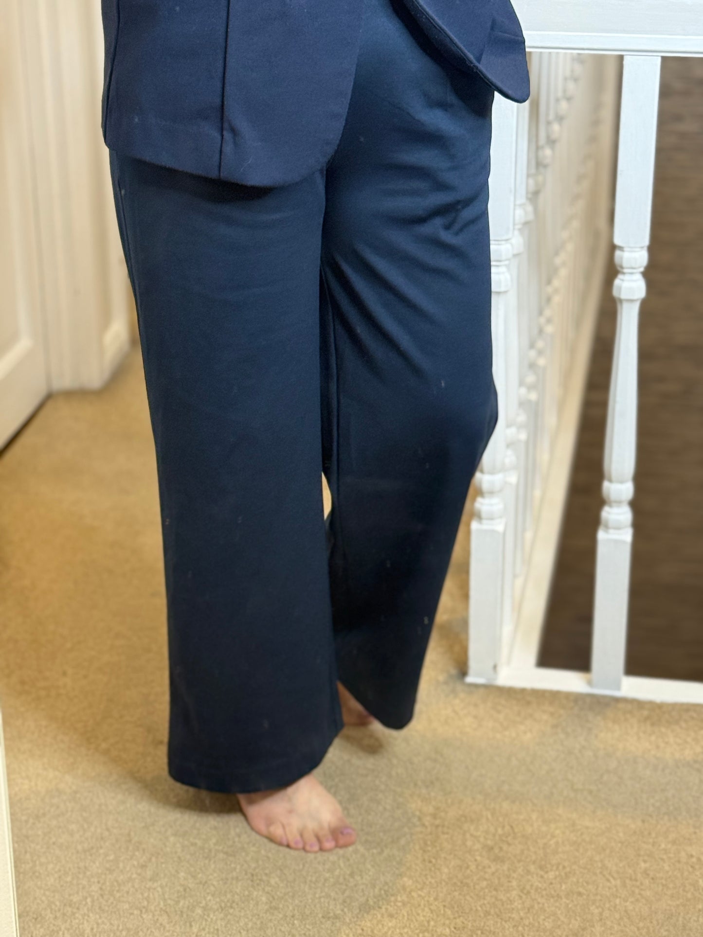 BYOUNG-RIZETTA W/LEG CROP PANTS -