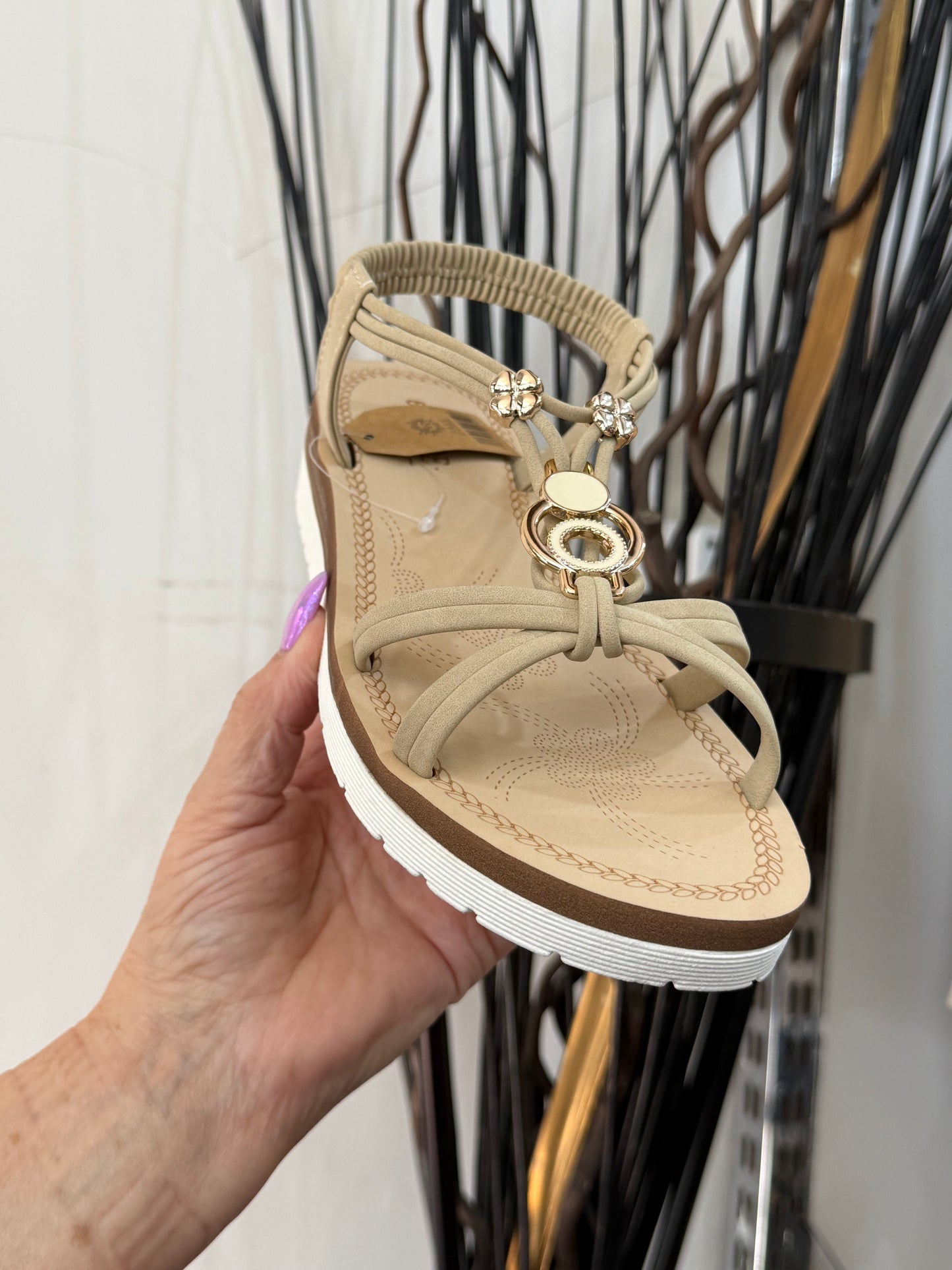 JO&JOE- ARTEMIS BEIGE SANDAL