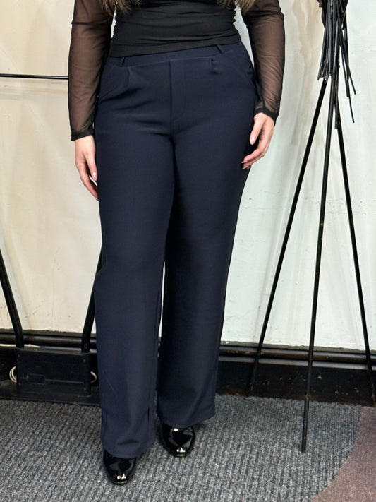 JINNY-MWBASIC SCUBA TROUSER-NAVY -