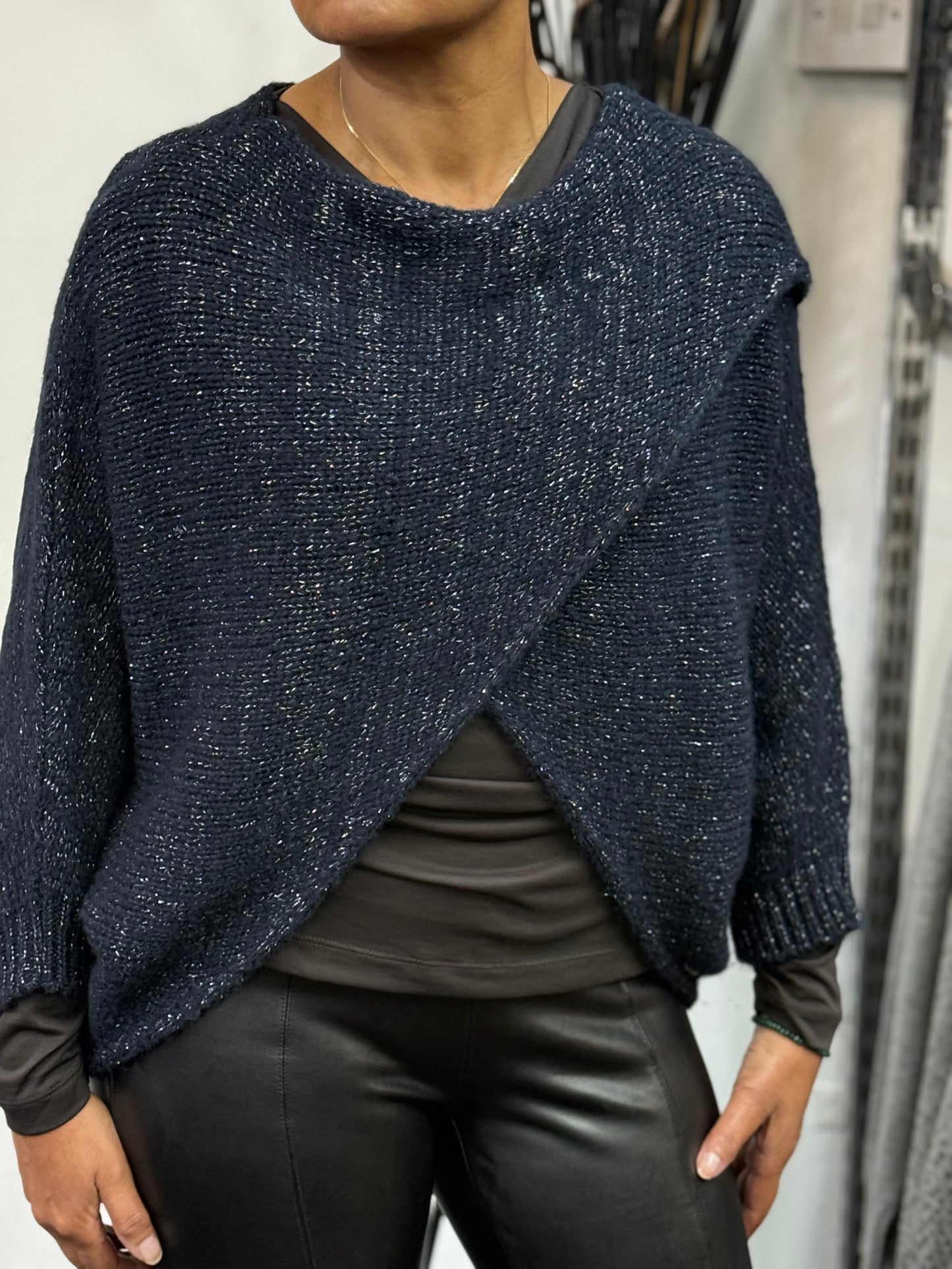 OAKLEY - LUREX CROSS OVER JUMPER-