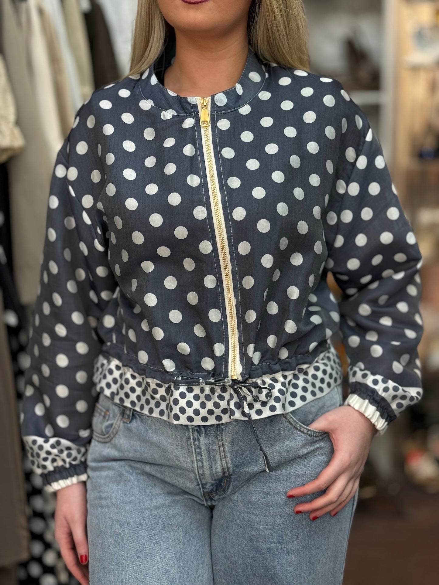 BARI-BLOUSON LIVVY SPOT JACKET