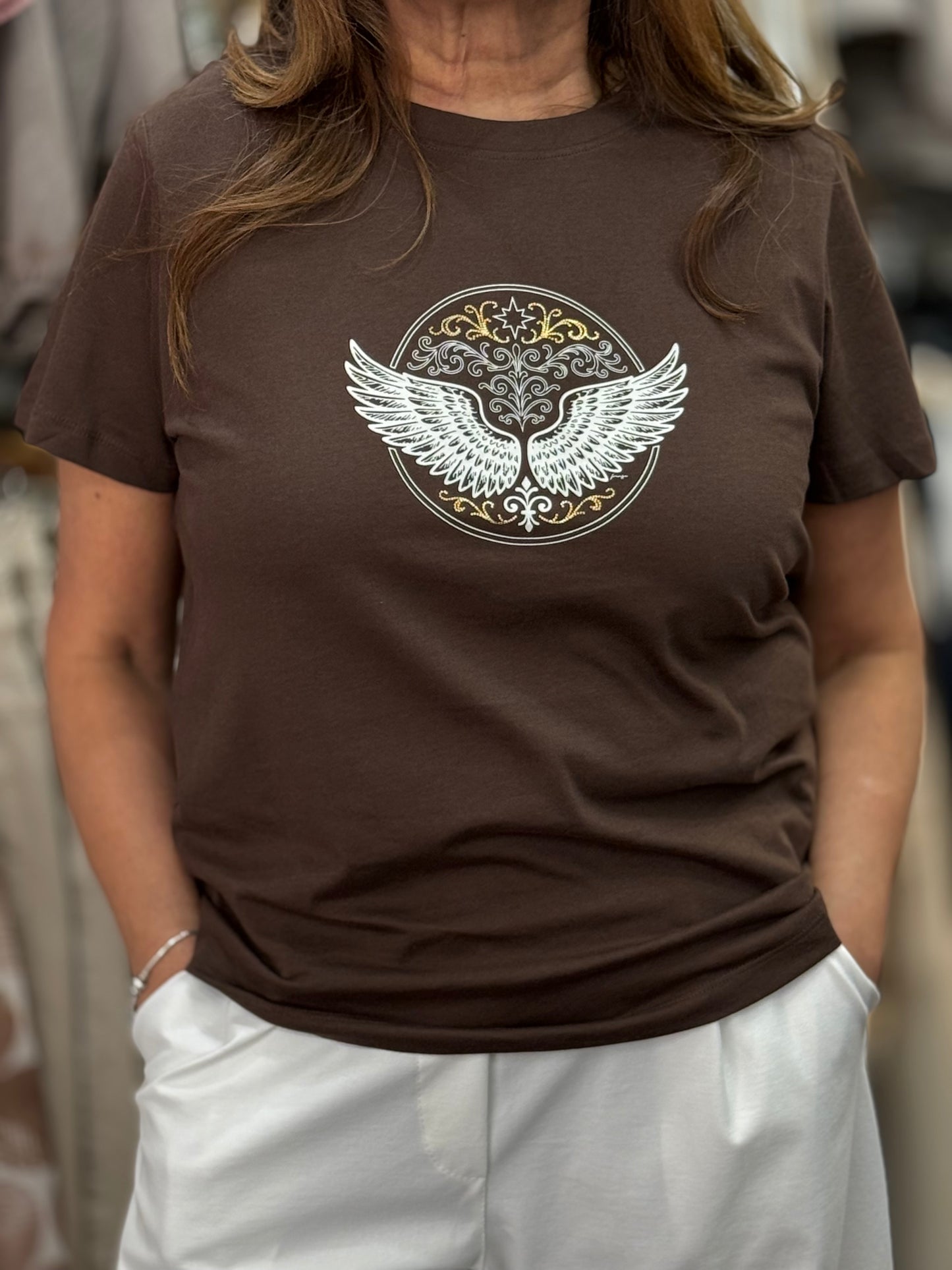 FRANSA JORLYN WINGS TEE