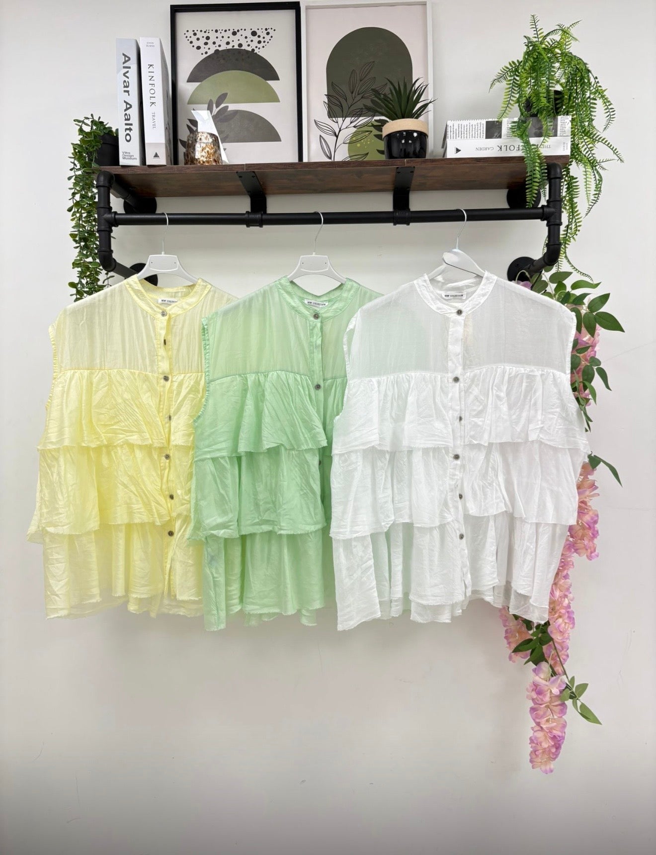 AMARA- TENCEL LAYERED TOP-PLUS