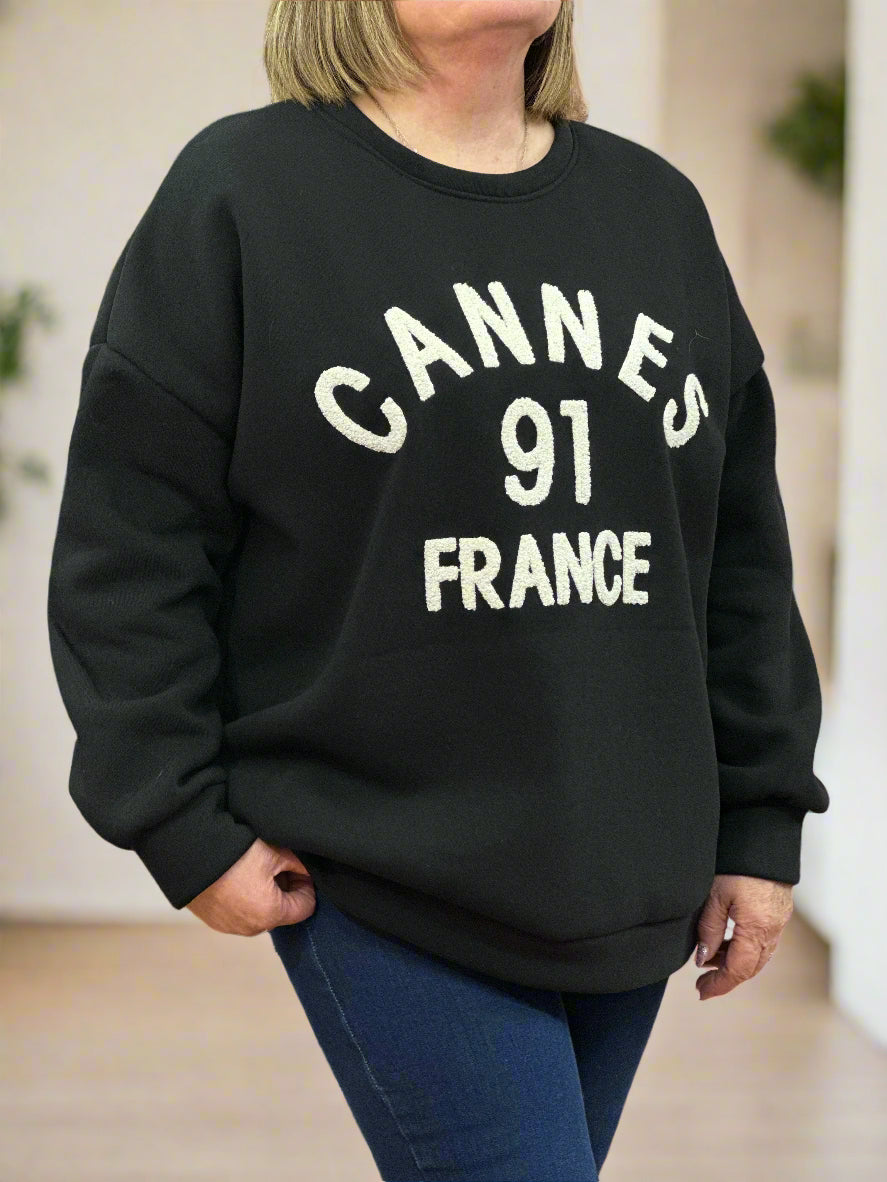 MORGAN SWEATSHIRT-MON CHERI/CANNES -