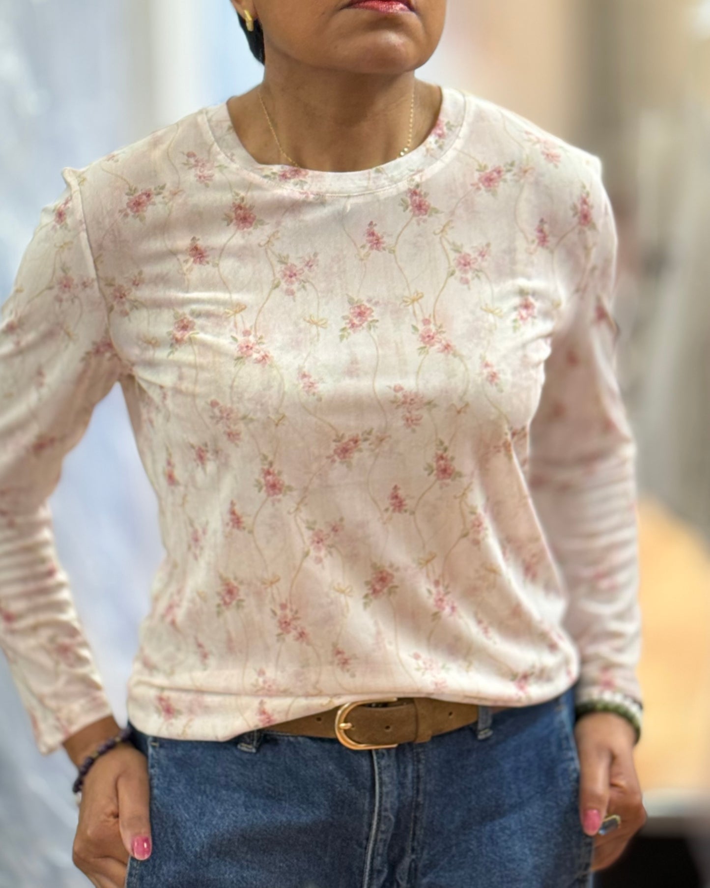 DEMI- PRINTED MESH TOP