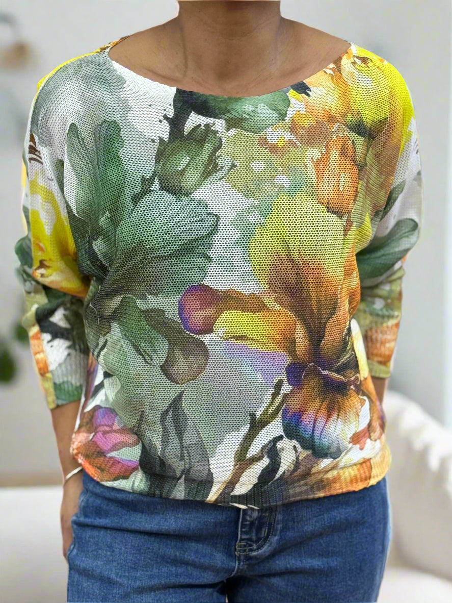 IVY COLLECTION- MESH BATWING