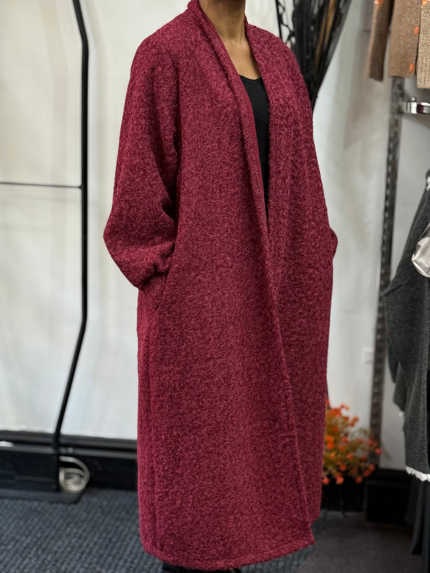 LILIE- EYELASH COAT--🖤 BLACKFRIDAYWKEND-££OFF