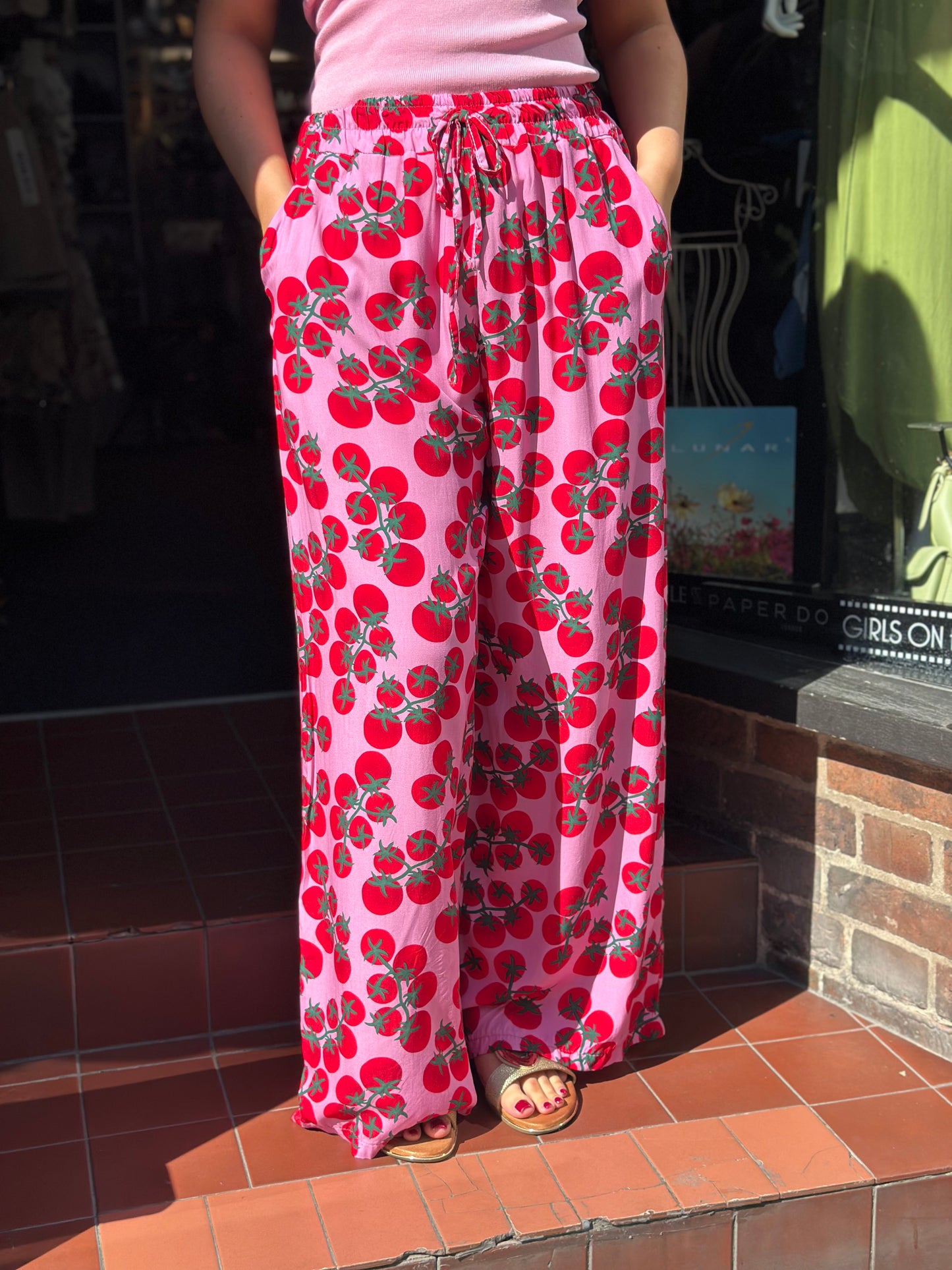 TAMMY- PRINTED TROUSER
