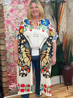 Load image into Gallery viewer, BUTTERFLY SHIRT DRESS/JACKET

