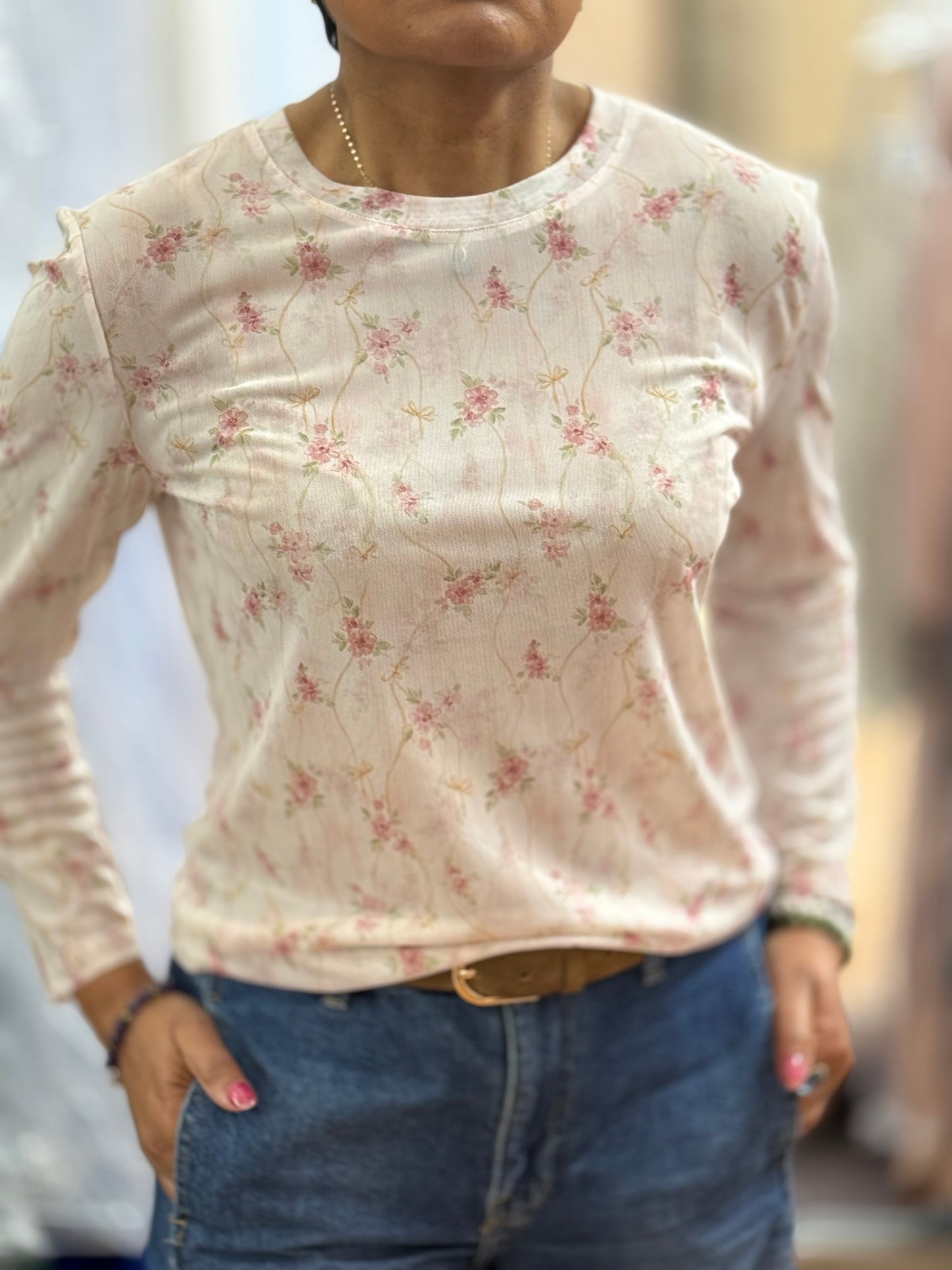 DEMI- PRINTED MESH TOP
