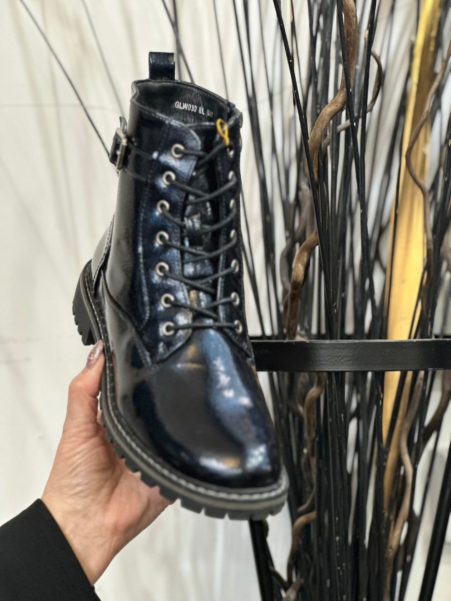 LUNAR PARLOUR ANKLE BOOT- NAVY