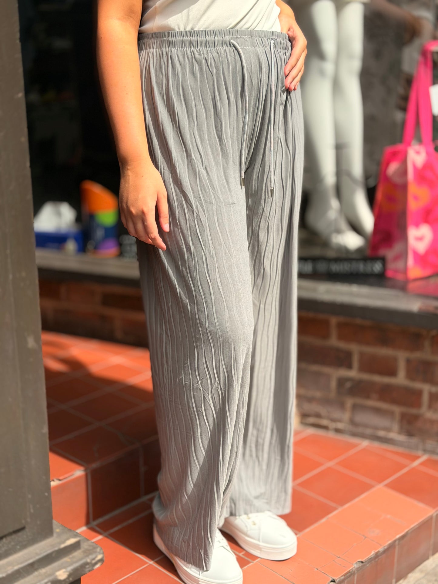 HAVANA- CRINKLE WAVE TROUSER