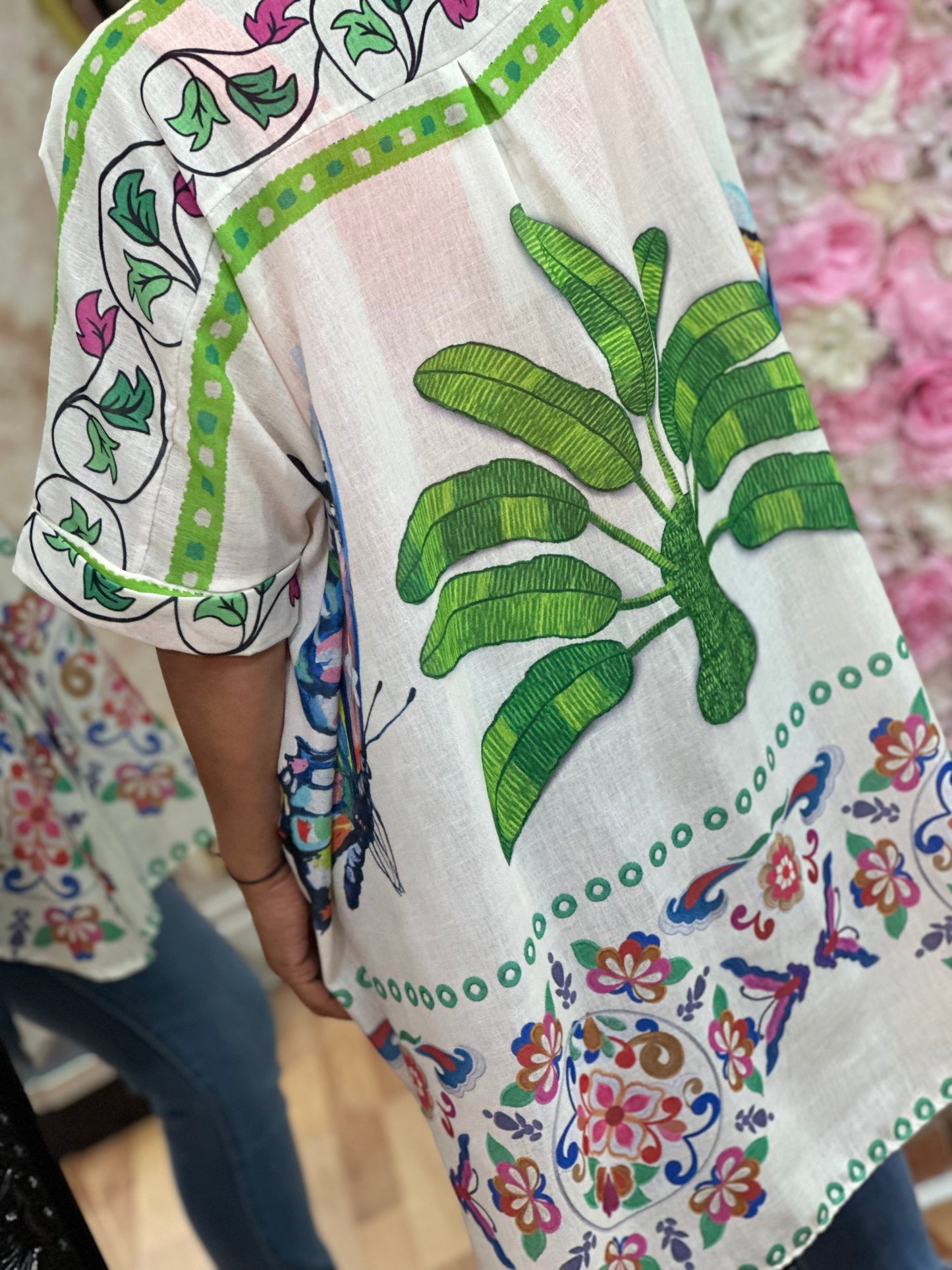 TROPICS PRINT SHIRT -