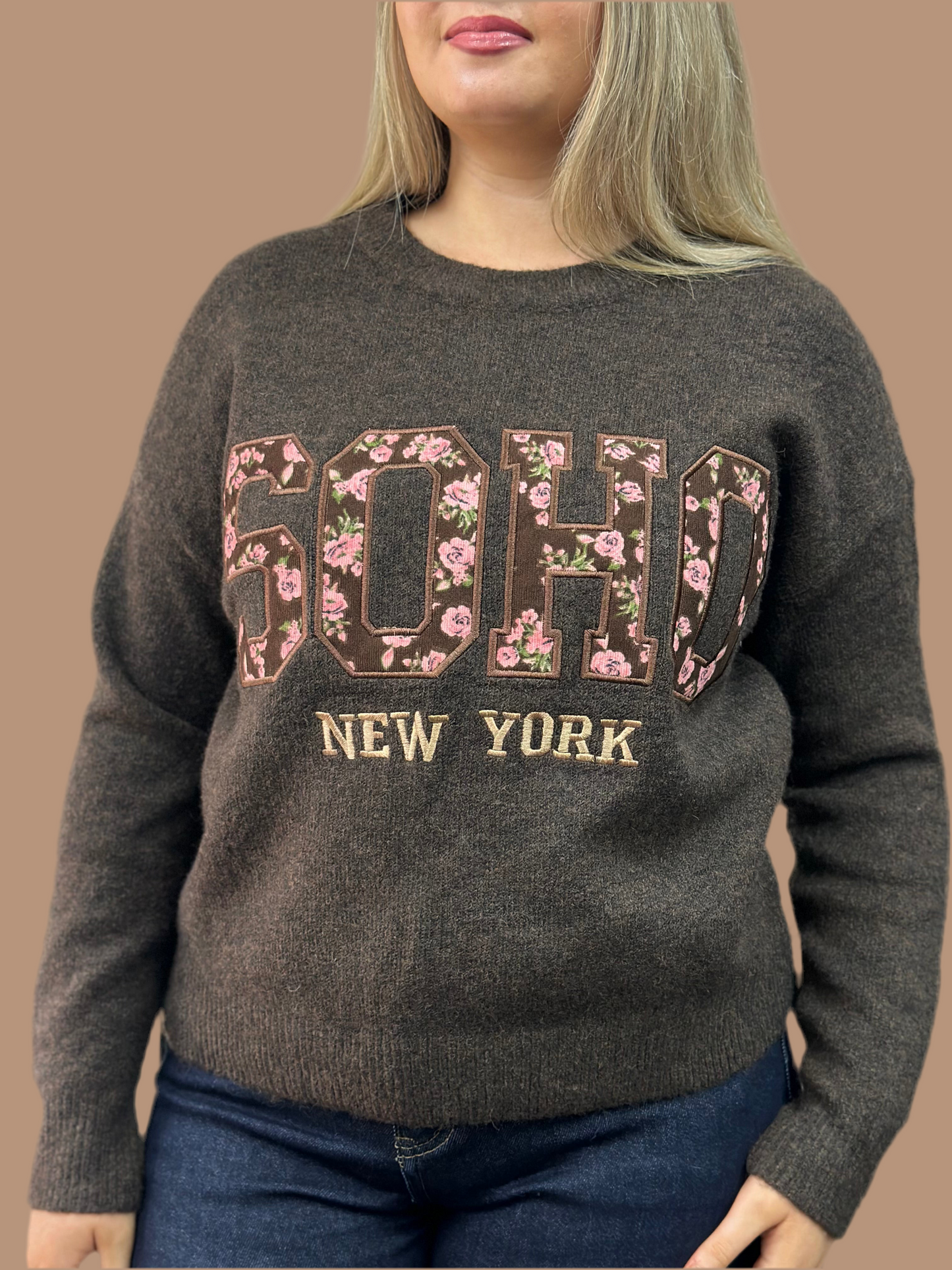 SOHO -NEW YORK LOGO JUMPER