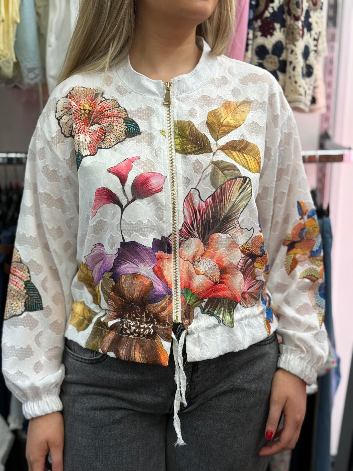 TANIA-DEVORE PRINTED JACKET