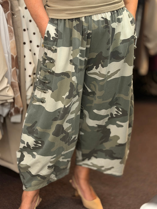 MARLEY-MILITARY BARREL JOGGER TROUSER