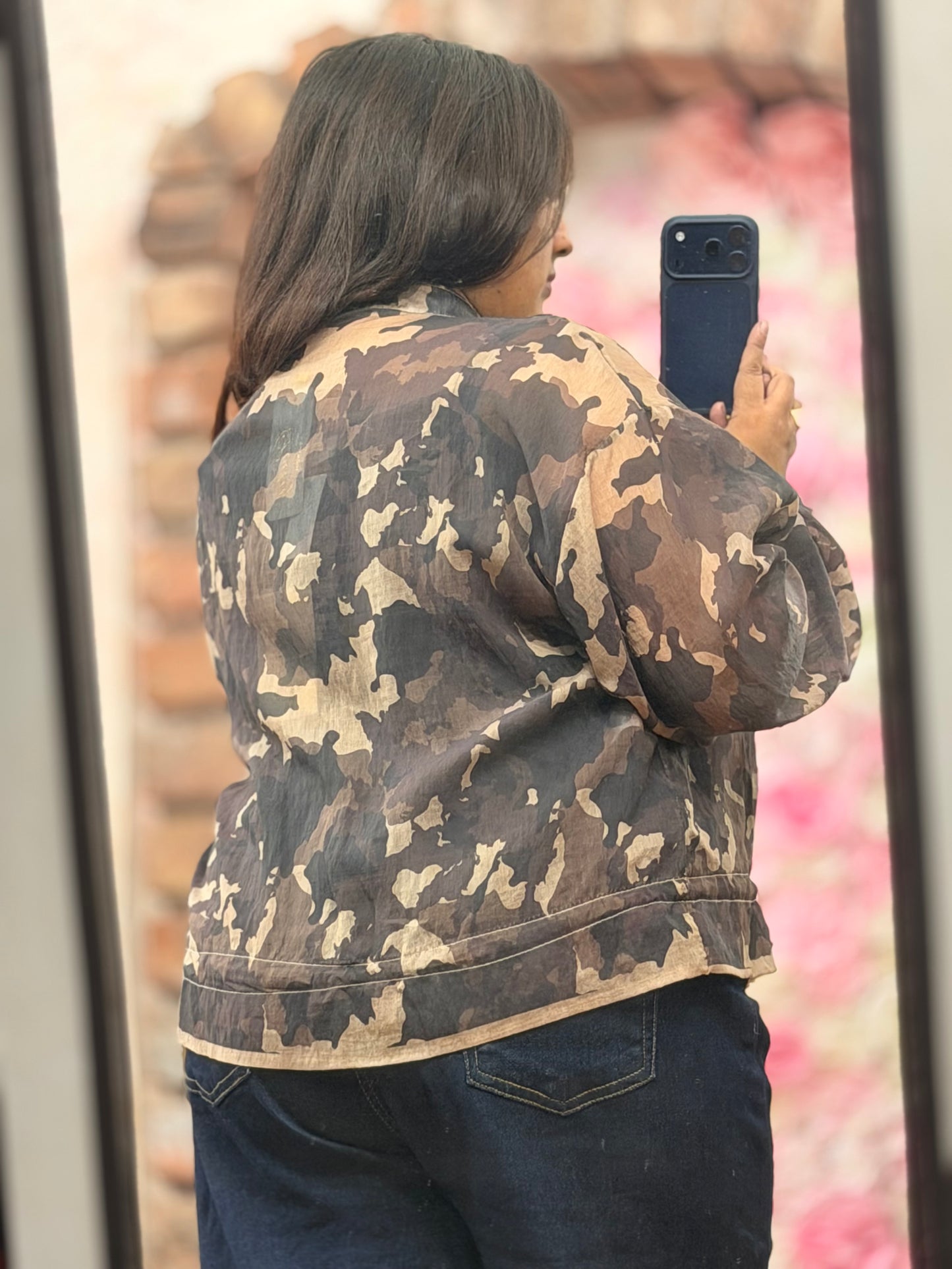 BARI-AVERY BLOUSON CAMO JACKET