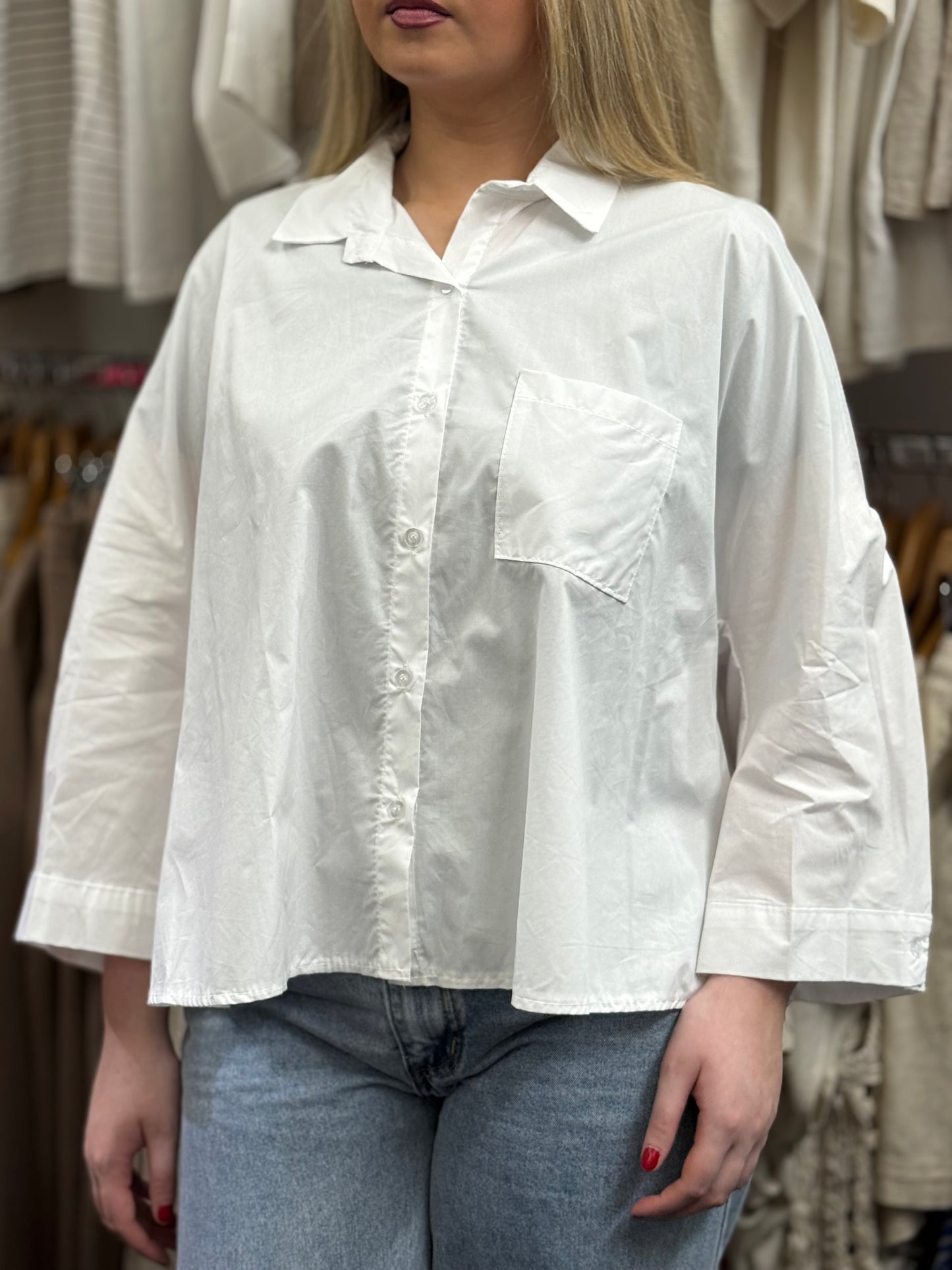 CASSIE- BOXY SHIRT