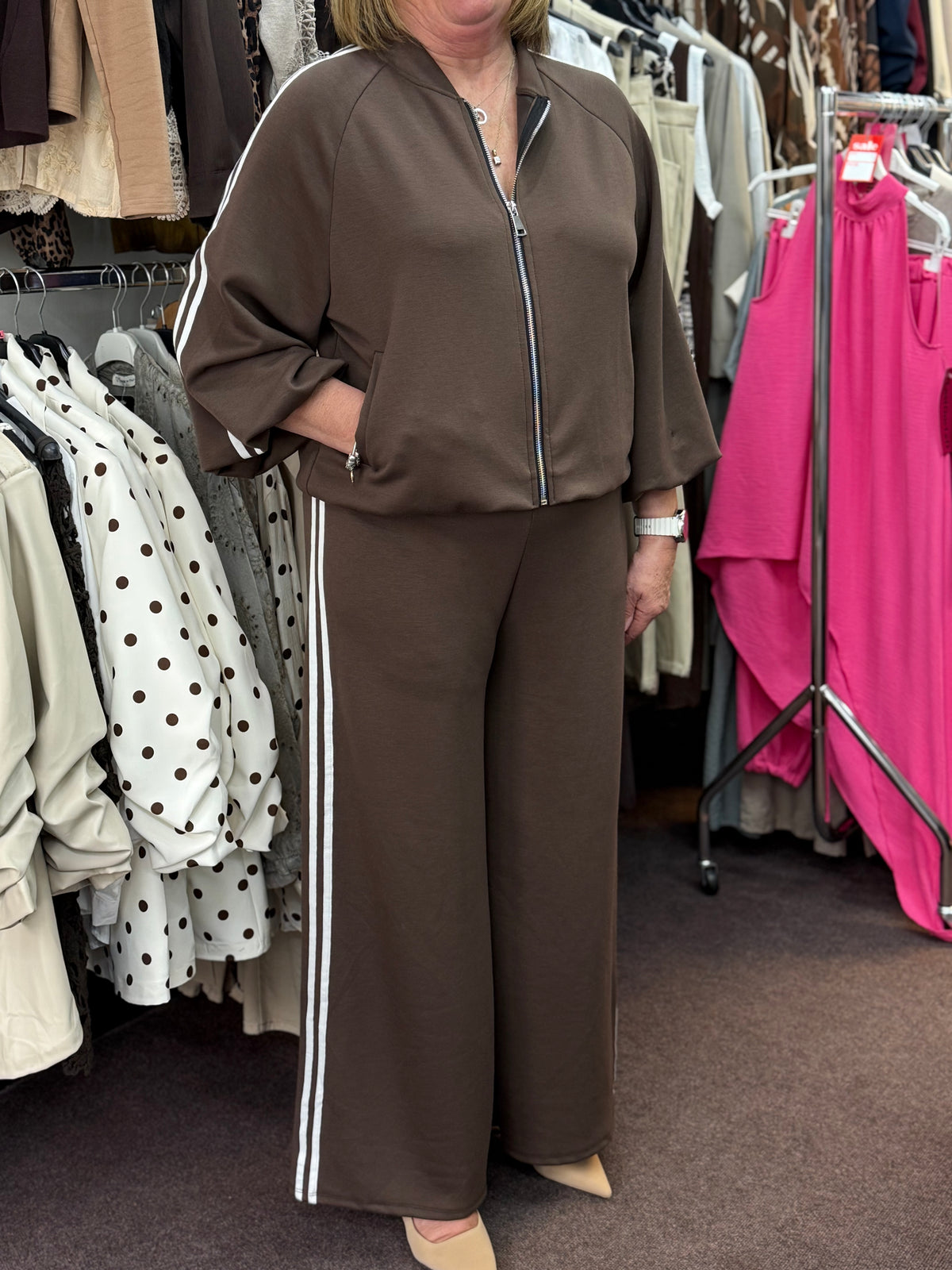 VALEN- SIDE STRIPE SCUBA SET