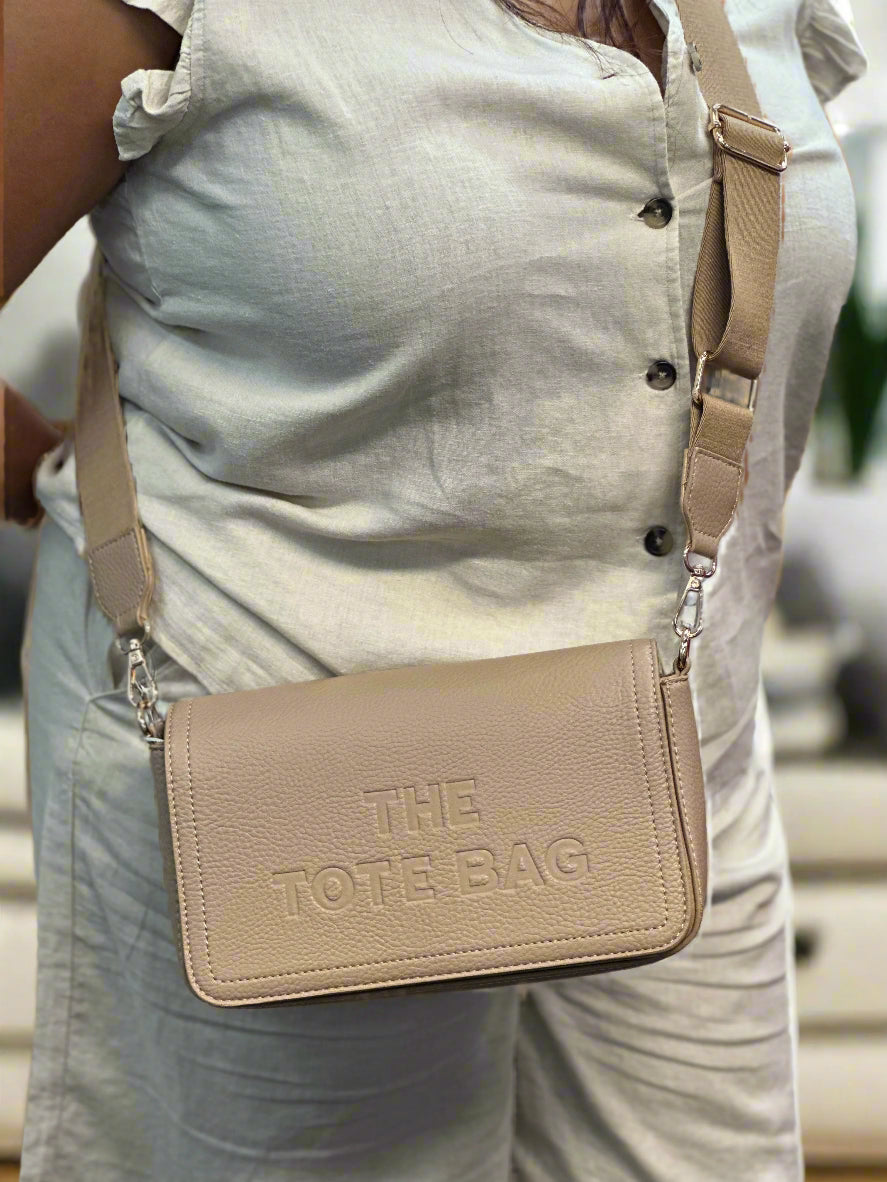 MJ FLAP-OVER TOTE HANDBAG