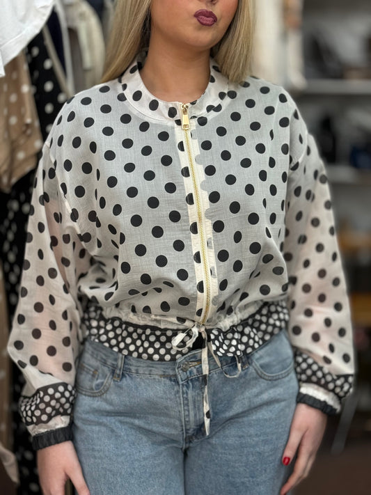 BARI-BLOUSON LIVVY SPOT JACKET