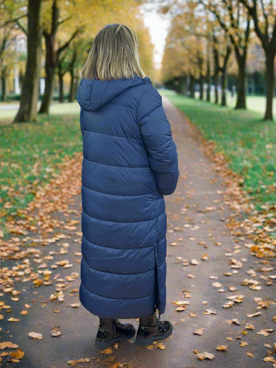 BYOUNG- BOMINA PUFFA COAT-NAVY - #YearEndSale