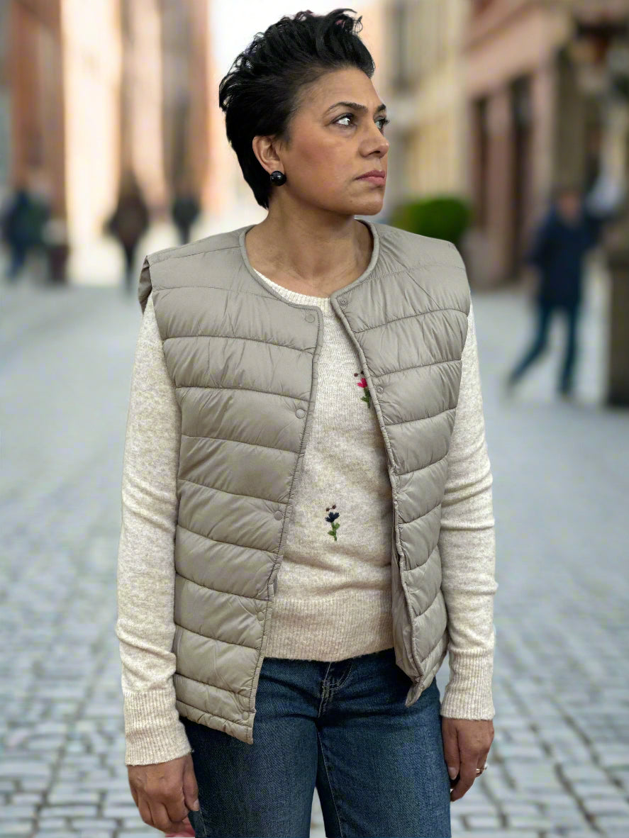 BYOUNG- BERTA- QUILTED GILLET