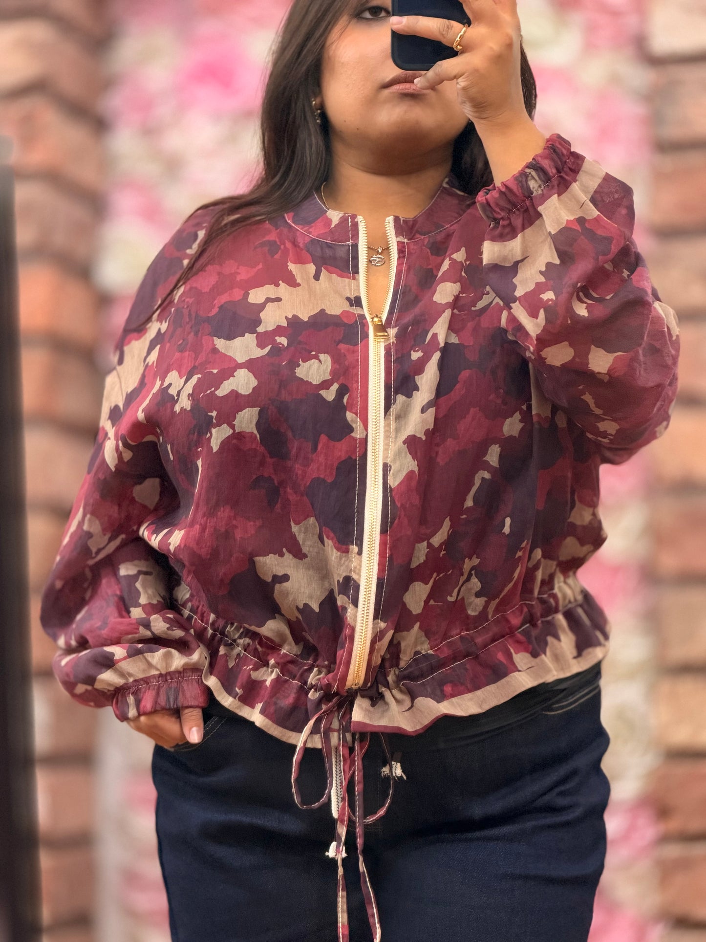 BARI-AVERY BLOUSON CAMO JACKET