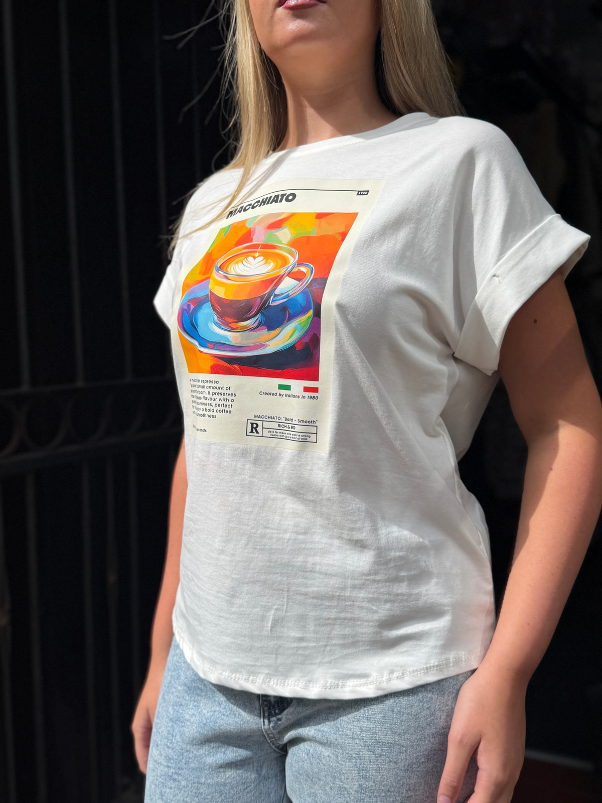 KIZZY-SLOGAN TEE-
