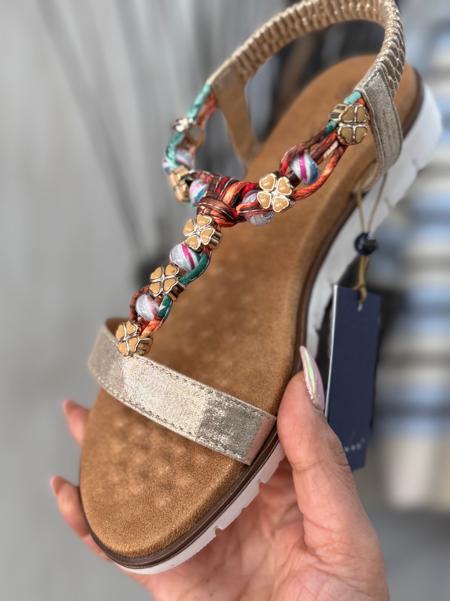 LUNAR-TEMPO SANDAL-GOLD - AUTO20% off @checkout