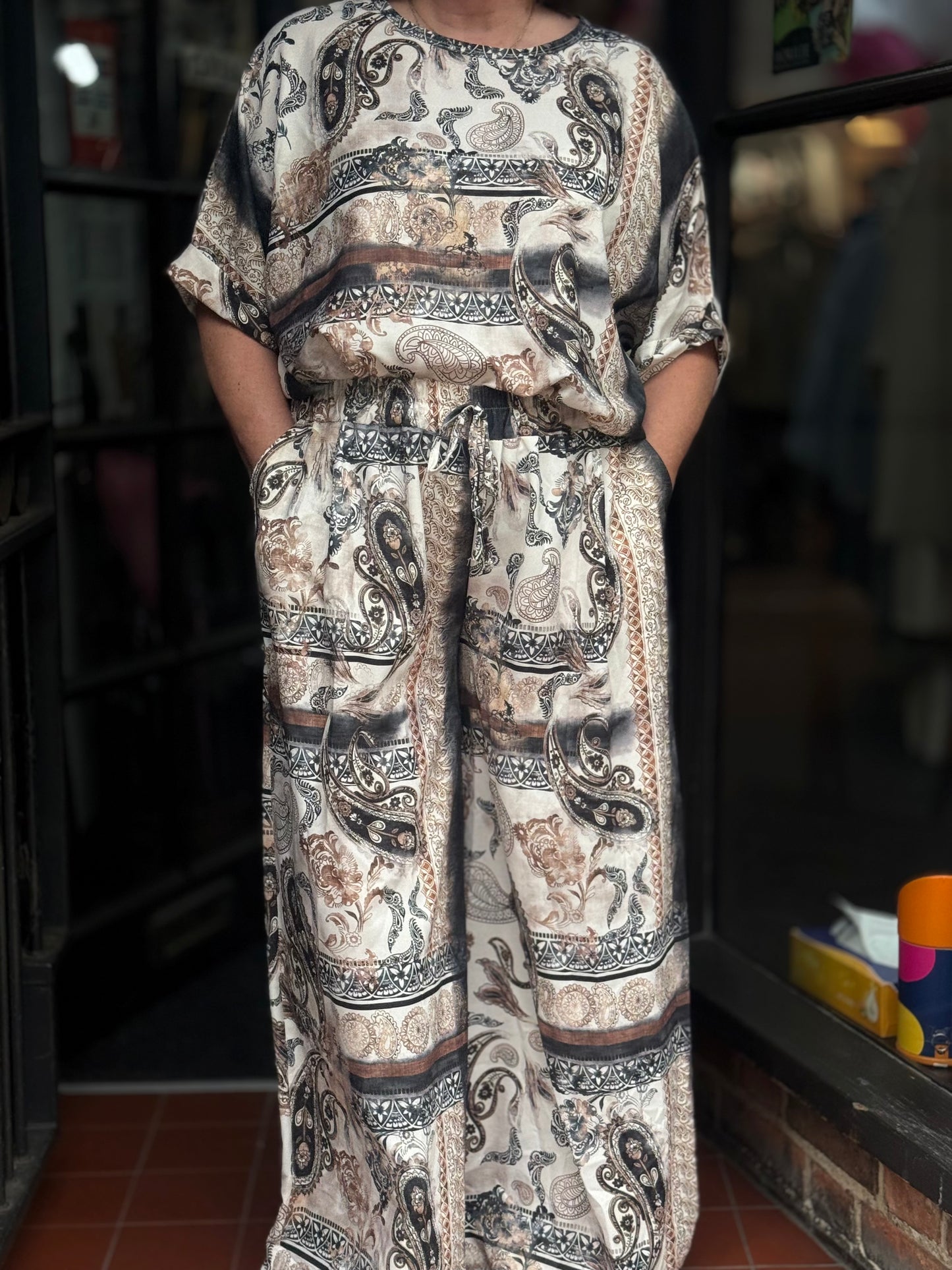 CAIRO-PRINTED COORD SET CRV #BankHoliday20%OFF