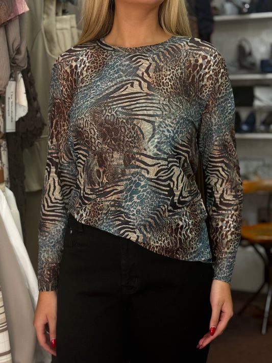 DEMI- PRINTED MESH TOP