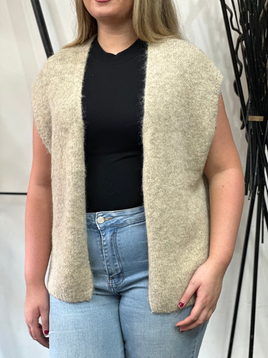 BYOUNG-MILLER S/LESS CARDI KNIT -#NOVEMBER BF20%