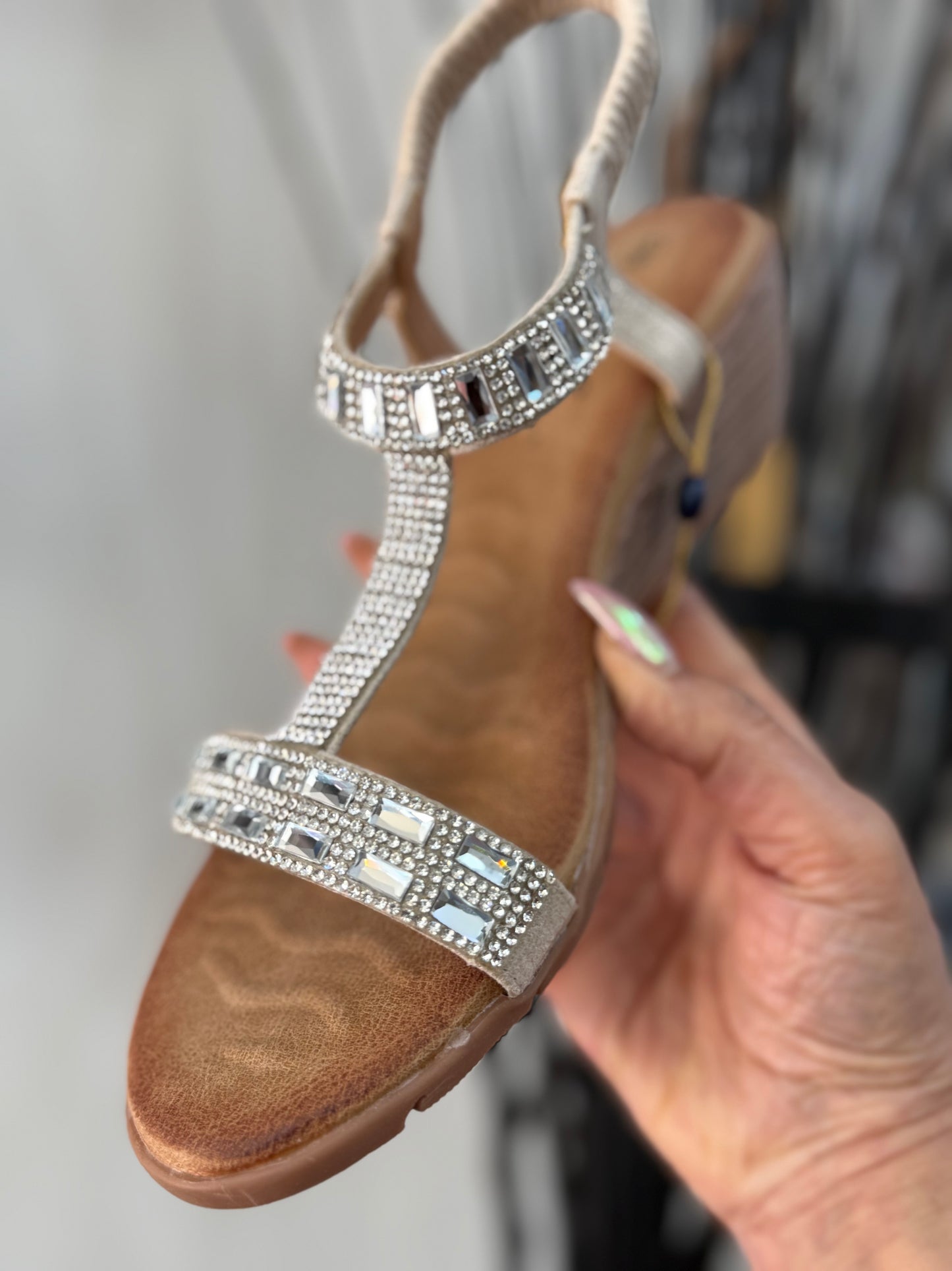 LUNAR -MACIE WEDGE SANDAL- AUTO20% off @checkout