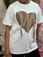 Load image into Gallery viewer, HEART LACED UP  TEE
