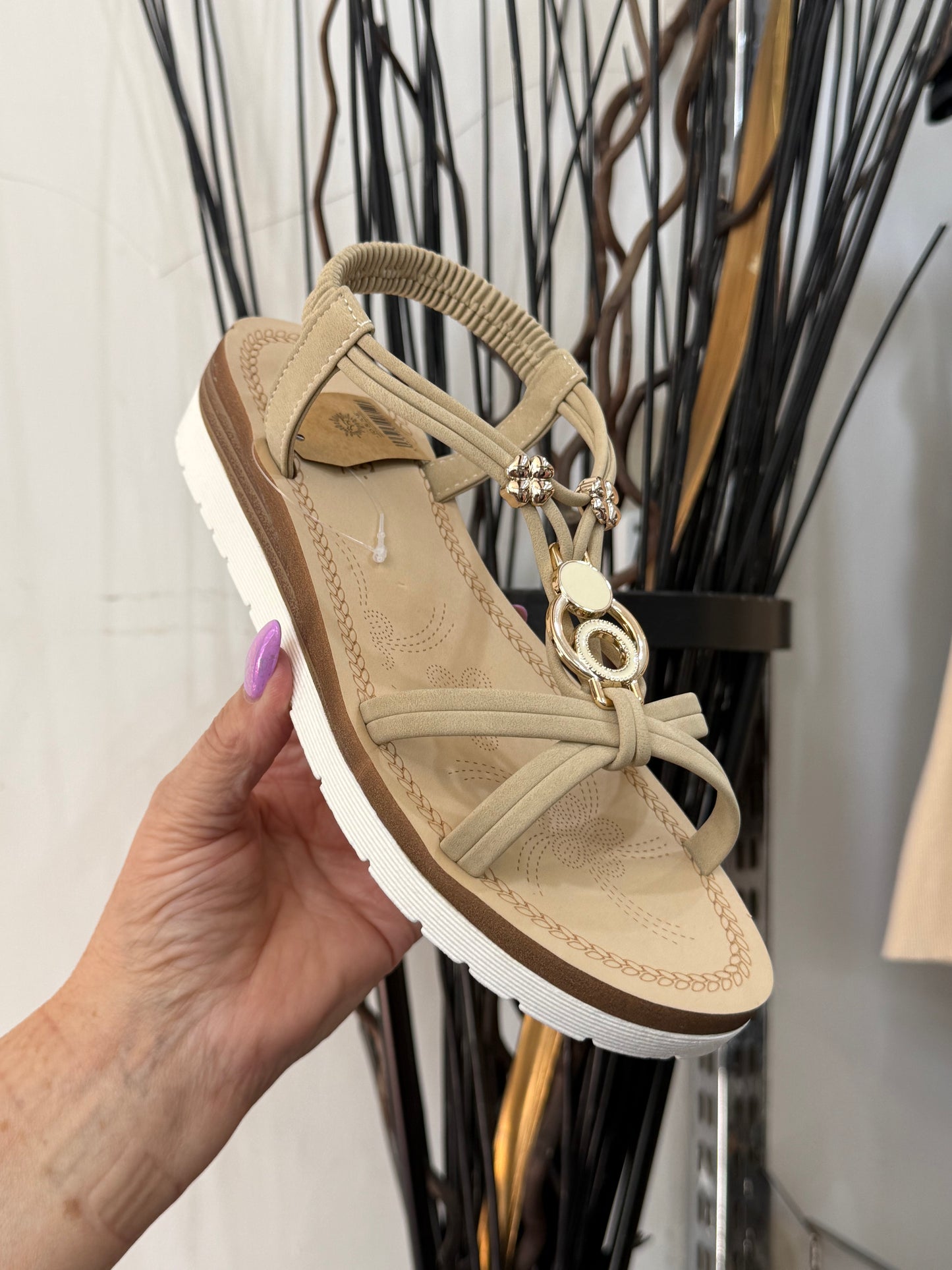 JO&JOE- ARTEMIS BEIGE SANDAL
