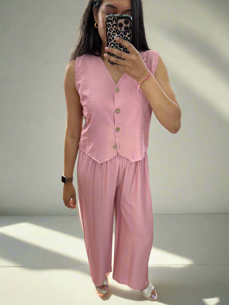 LINA- WAISTCOAT/TROUSER CO-ORD SET