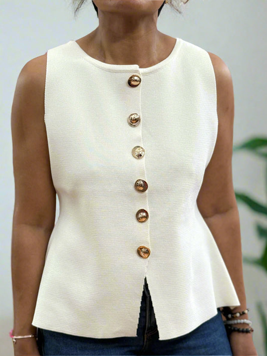 VIGO COLLECTION- PREMIUM KNT S/LESS WAISTCOAT