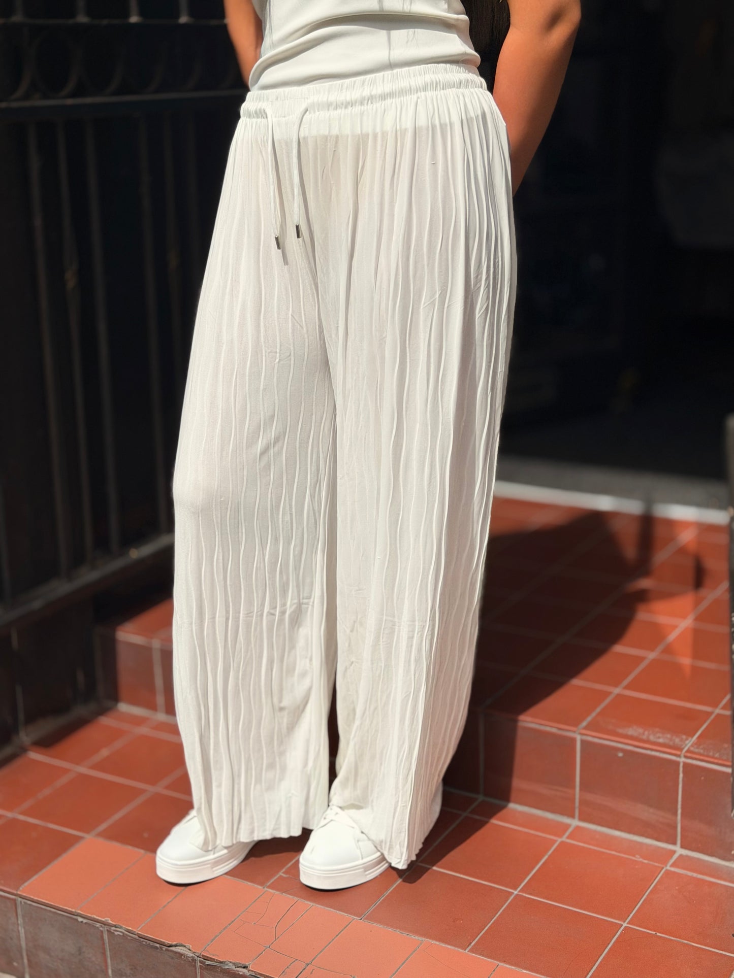 HAVANA- CRINKLE WAVE TROUSER