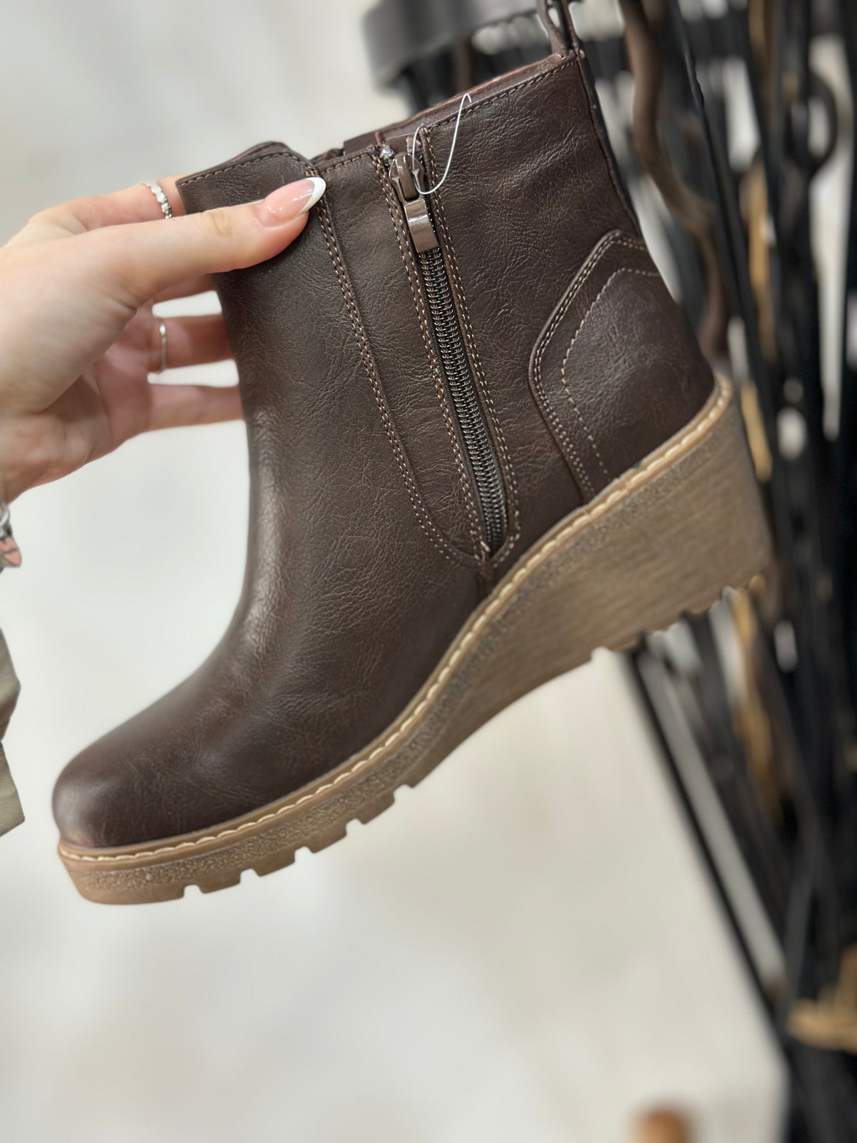 ANTWERP-WEDGE ANKLE BOOT