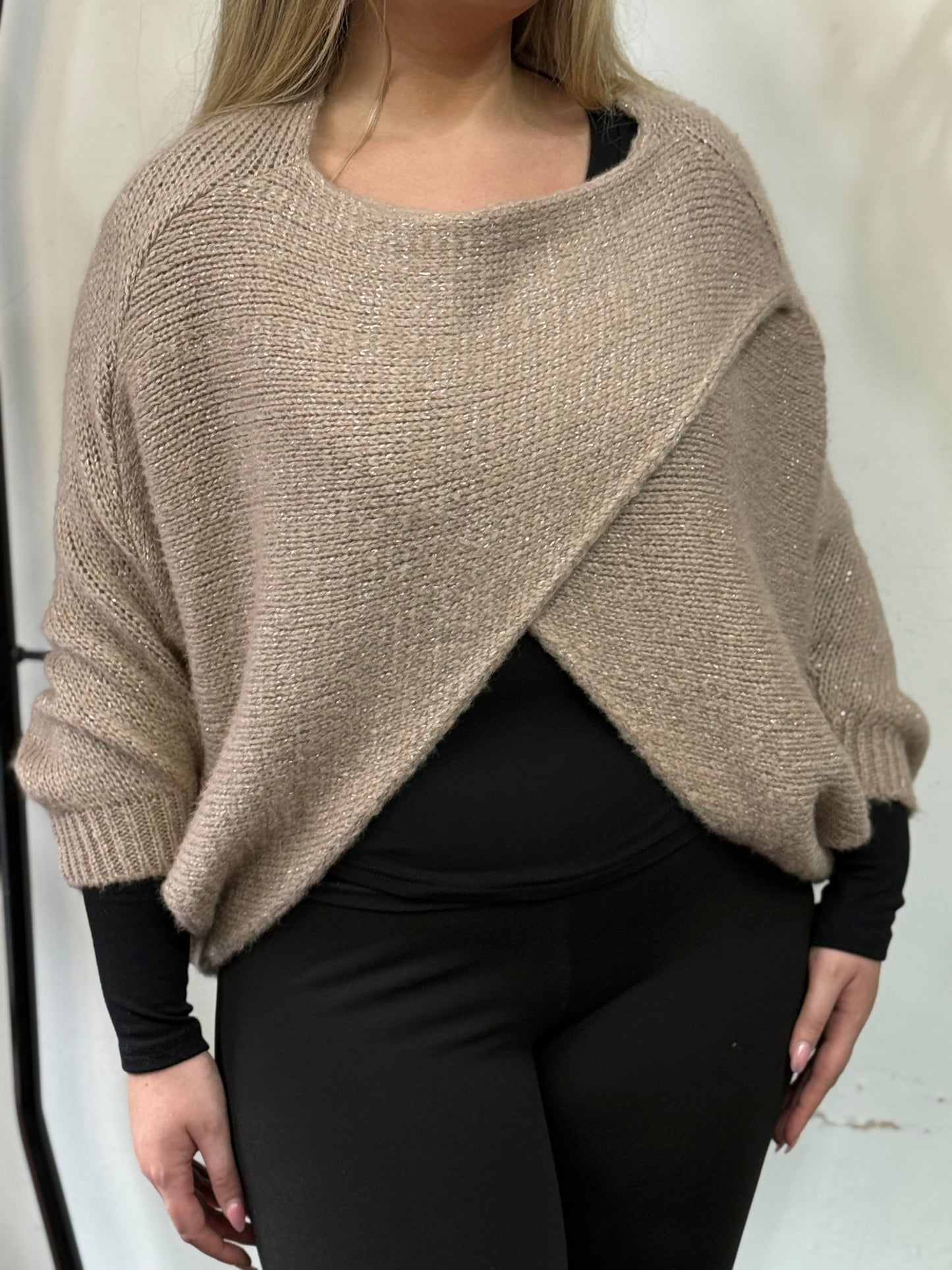 OAKLEY - LUREX CROSS OVER JUMPER-