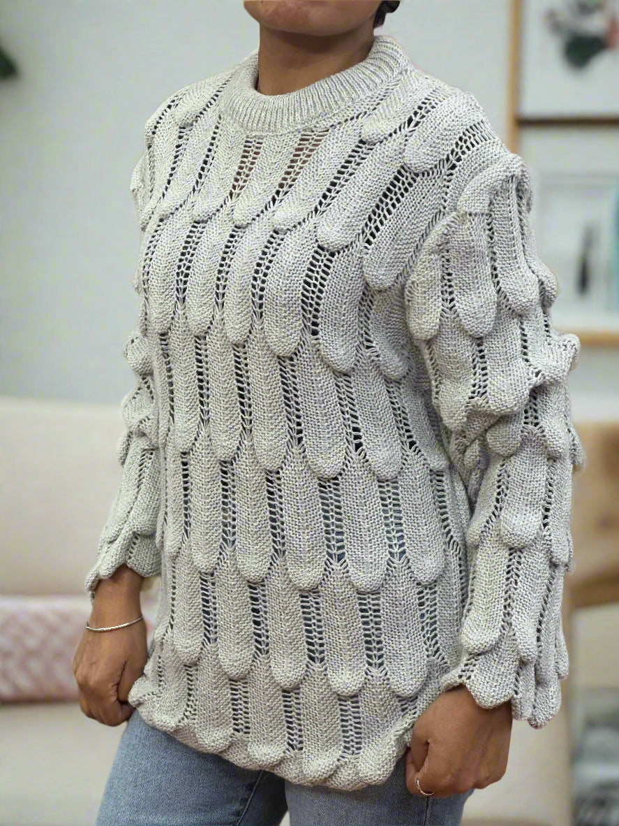 BAILEY- SCALLOP JUMPER-#ENDFEBFLASH